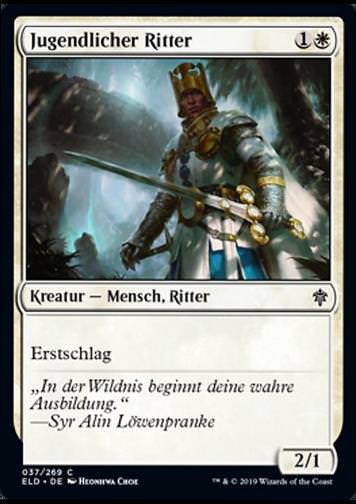 Jugendlicher Ritter (Youthful Knight)